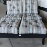 Siesta Full Size Daybed    Shown in -Black frame / Milano char fabric