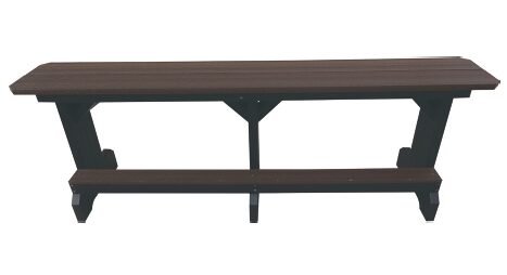 6’ BACKLESS BENCH Counter Height